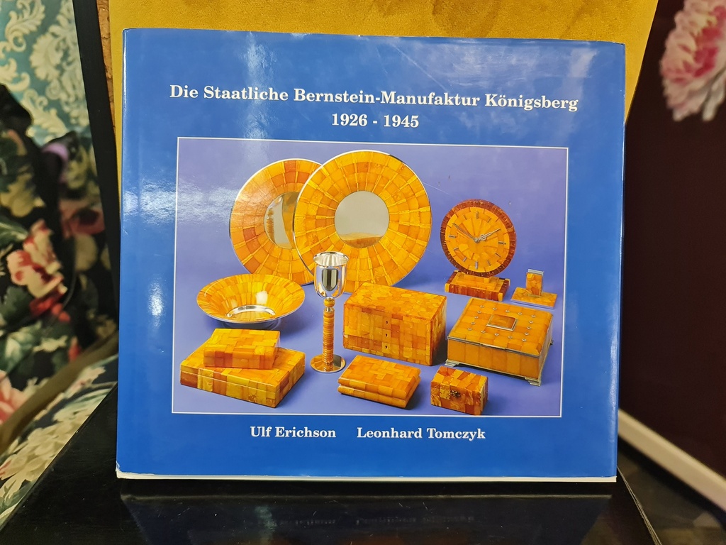 SBM State Amber Manufactory Königsberg 1926-1945 amber book catalogue