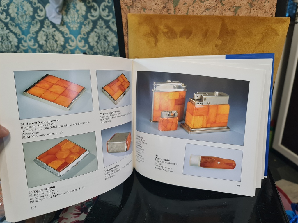 SBM State Amber Manufactory Königsberg 1926-1945 amber book catalogue
