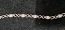 Solid Silver Bracelet XOXO unique Design