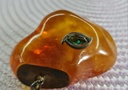 Old Large Baltic Butterscotch Amber  Pendant 49Gr