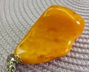 Antique Large Baltic Amber Pendant Rare 37 Gr